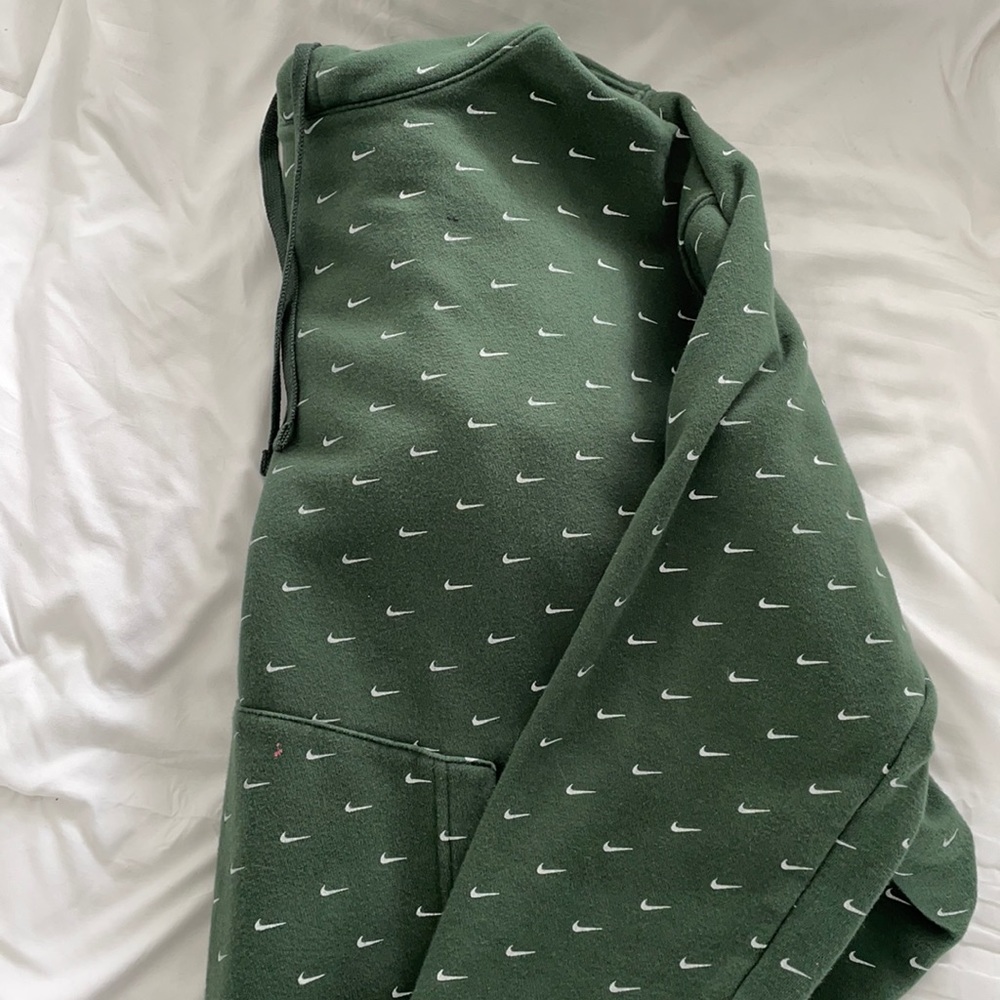 Nike checkered hoodie